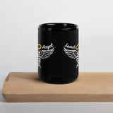Search Angel Limited Edition Black Glossy Mug