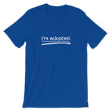 I'm Adopted, Knowing My Ethnicity Is Crucial - Bella + Canvas 3001 Unisex Short Sleeve Jersey T-Shirt with Tear Away Label