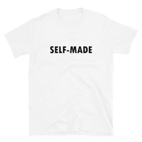 Self Made White Short-Sleeve Unisex T-Shirt