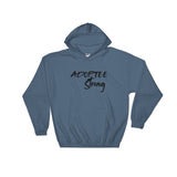 Adoptee Strong Hooded Sweatshirt Unisex Black Font