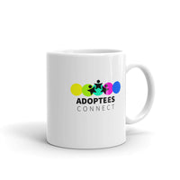 Adoptees Connect White Glossy Mug
