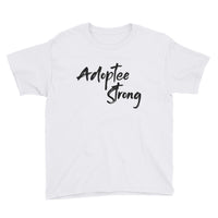 Adoptee Strong Youth Short Sleeve T-Shirt