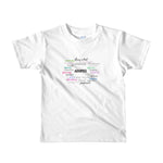 Adoptee Collage Short sleeve kids t-shirt