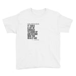 Being Adopted Means Youth Short Sleeve T-Shirt