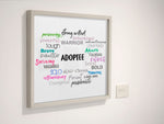 Adoptee Collage Poster